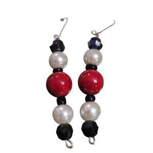 New Beaded Dangle Earrings